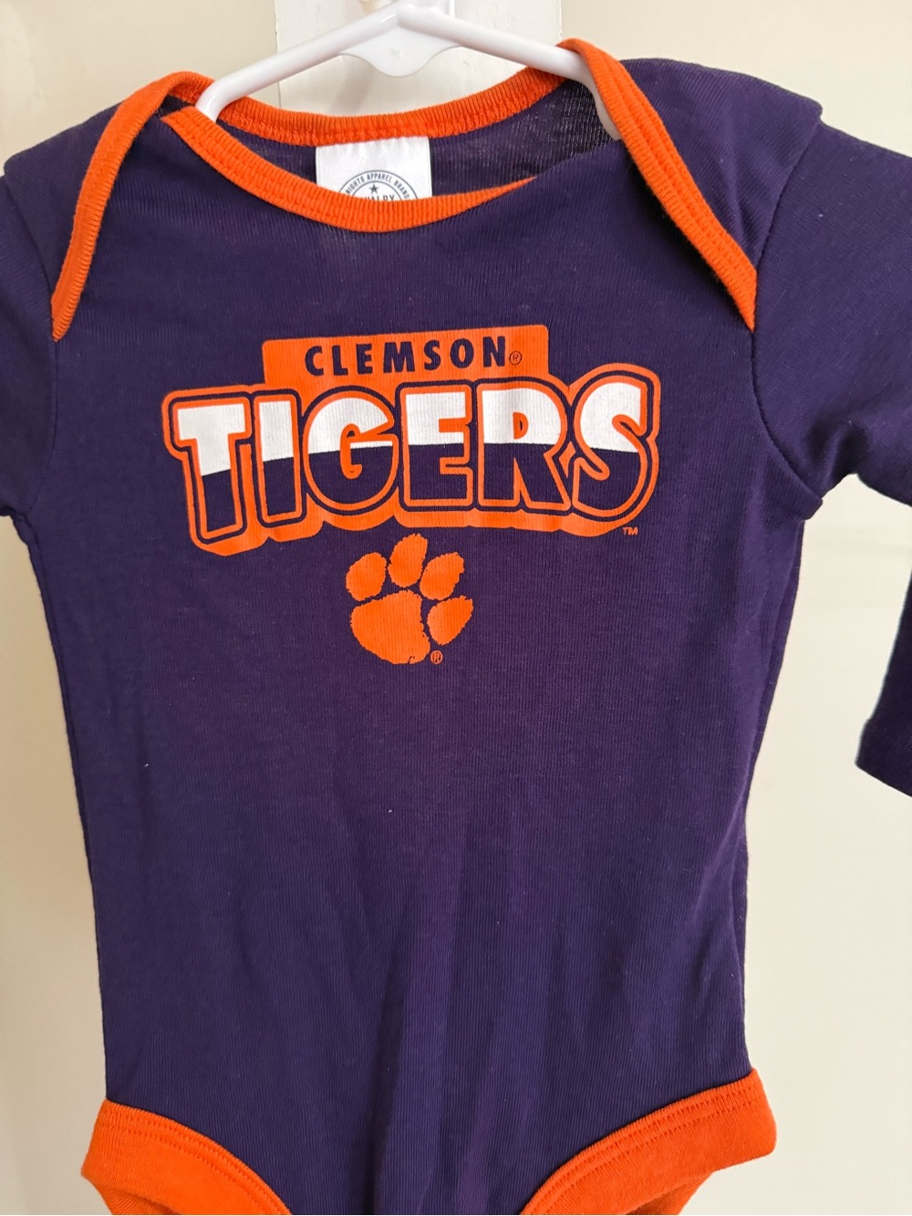 NWT Rivalry Threads Clemson Tigers Romper - Picture 5 of 9